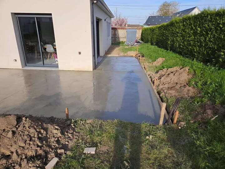 Aménagement dallage Gournay-en-Bray