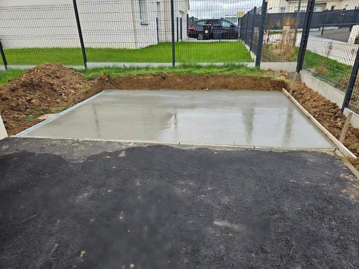 Pose de dallage Gournay-en-Bray