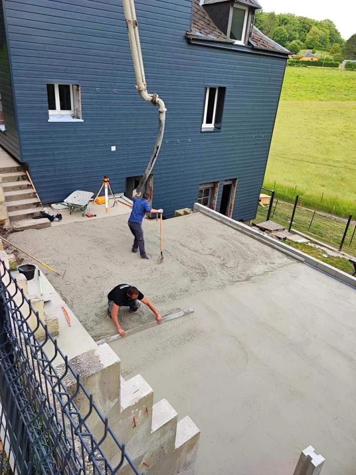 Dallage jardin Gournay-en-Bray