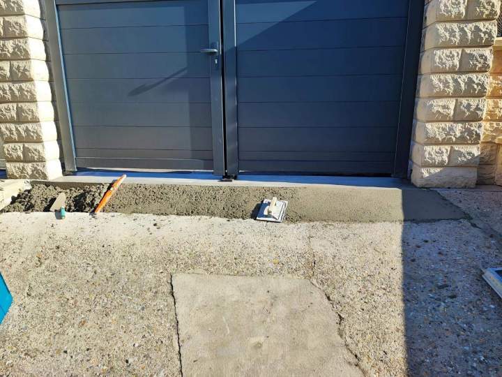 Aménagement trottoir Gournay-en-Bray