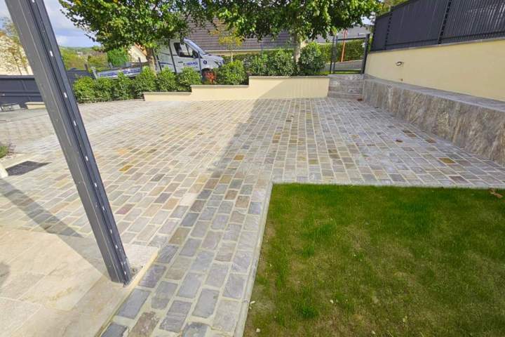 Pavage allée Gisors